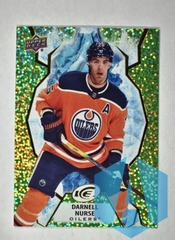2021-22 UD Ice Green #91 Darnell Nurse - Edmonton Oilers